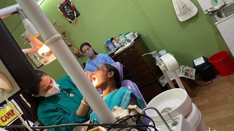 Post-treatment examination and patient aesthetic care outcome